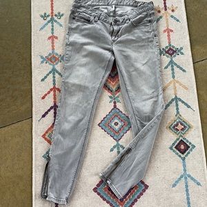 Ann Taylor loft size 10 skinny grey jeans